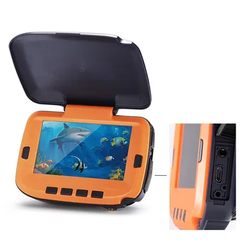 Камера для Подводной Рыбалки с 4,3-дюймовым Цифровым ЖК-Монитором 120 ° 300 000 Пикселей 8-Дюймового Ночного видения для Речной/Подледной Рыбалки