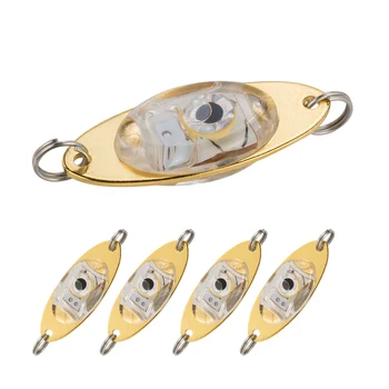 Светодиодная рыболовная приманка Deep Drop, Зимняя приманка для подледной рыбалки, Морской мигающий ночник, Подводная лампа для морской рыбалки, Приманка для кальмаров