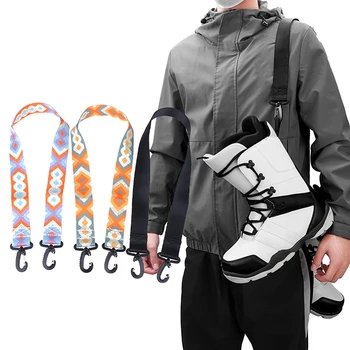 Ремень для переноски сноуборда, многофункциональное оборудование, поводок для роликовых коньков, лыжные повязки, нейлоновый поводок для лыжных ботинок, коньки на льду.