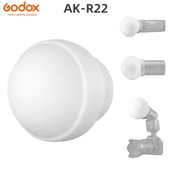 Складной Силиконовый рассеиватель Godox AK-R22 для фотосъемки со вспышками серии V1 AD100PRO AD200PRO (с H200R)