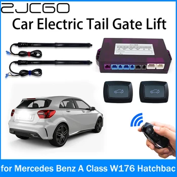 ZJCGO Автомобильный Силовой Багажник С Электрическим Всасыванием Задней Двери Интеллектуальная Стойка Подъема Задней Двери для Mercedes Benz A Class W176 2016 ~ 2018