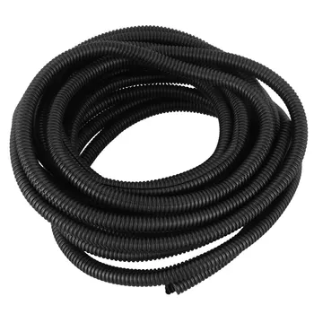 25-футовый разъемный провод для ткацкого станка, полиэтиленовая трубка, рукав черного цвета, трубка