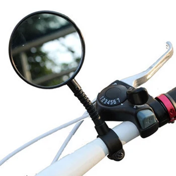 Универсальное регулируемое поворотное велосипедное зеркало заднего вида, широкоугольные велосипедные зеркала заднего вида для MTB, аксессуары для шоссейных велосипедов