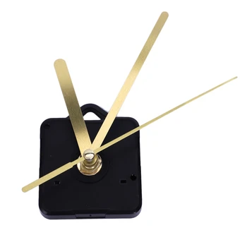 1 Упаковка запасных частей для ремонта настенных часов с маятниковым механизмом, кварцевый часовой механизм со стрелками и комплектом фурнитуры