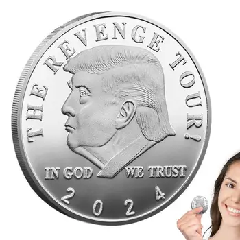 Монета Trump Coin Revenge Journey С рисунком Трампа, памятный процесс высечки для республиканского подарка