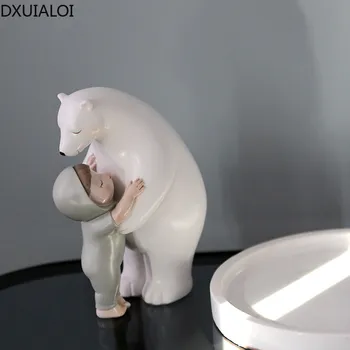 DXUIALOI Скандинавское креативное мультяшное украшение Подарок на День рождения Украшение дома офиса Гостиной Украшение рабочего стола