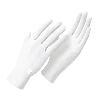 Солнцезащитные перчатки С ощущением льда, Дышащие Солнцезащитные перчатки для женщин, Рыболовные Солнцезащитные перчатки, Парусные перчатки для каякинга, гребли