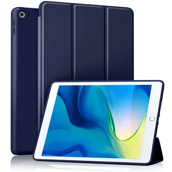 Чехол Для Планшета Apple iPad 7 8 9 10.2 2019 2020 2021 7-го, 8-го, 9-го Поколения, Мягкий Силиконовый Трехстворчатый Магнитный Флип Smart Cover