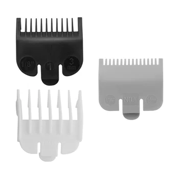 3 штуки универсальной машинки для стрижки волос Limit Comb Предельная Расческа Инструменты для стрижки Электрическая Машинка для стрижки Суппорт 1.5 мм/3 мм / 4.5 мм