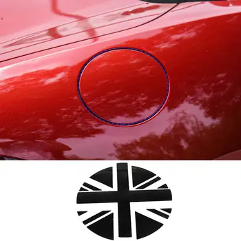Наклейки на крышку топливного бака, Украшение крышки масляного бака, Черные автомобильные аксессуары из ПВХ для Jaguar F-TYPE 2013-2022