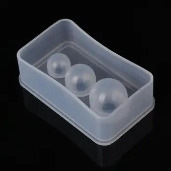 X5QE Прозрачные силиконовые формы-сферы для изготовления ювелирных изделий из смолы Planet, декор для форм для помадки