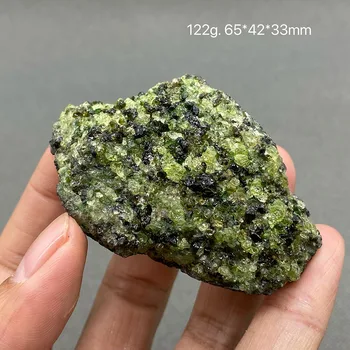 100% натуральный оливин необработанный кристалл образцы кварцевой руды Коллекция необработанных минералов