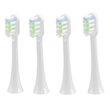Сменные головки зубных щеток 8шт для Xiaomi SOOCAS V1X3/X3U X1/X3/X5 Электрические головки зубных щеток Белого цвета