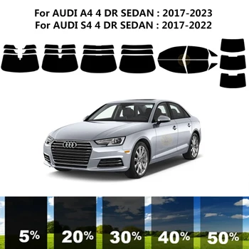 Комплект для УФ-тонировки автомобильных окон с нанокерамикой Автомобильная Пленка для окон AUDI A4 4 DR СЕДАН 2017-2023