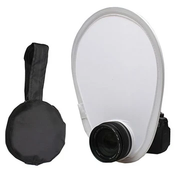 1 Комплект Универсальных объективов для фотосъемки со вспышкой, Рассеиватель, Отражатель, Рассеиватель вспышки, софтбокс для объективов зеркальных фотокамер DSLR