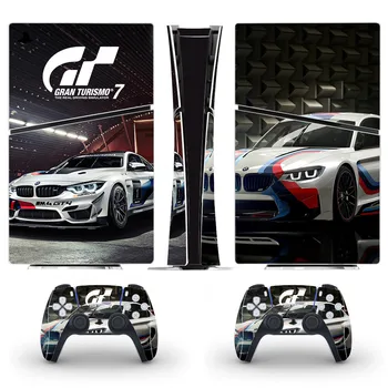 Gran Turismo GT Sport PS5 Slim Digital Skin Sticker, наклейка-деколь для консоли и 2 контроллеров, новый винил PS5 Slim Skin