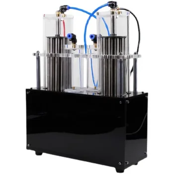Новое экспериментальное устройство с двойным выходом для разделения электролизованной воды водорода и кислорода