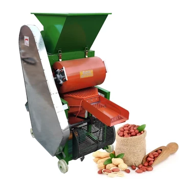 Машина для очистки арахиса от скорлупы Арахиса, машина для удаления арахисовой шелухи, Машина для очистки семян арахиса 220 В