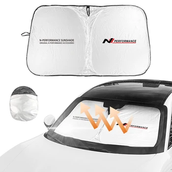 Для Hyundai i30 i20 n nline Veloster Tucson Sonata Kona Солнцезащитные Чехлы На Лобовое Стекло Автомобиля, Козырьки, Защита Переднего Окна, Зонтик
