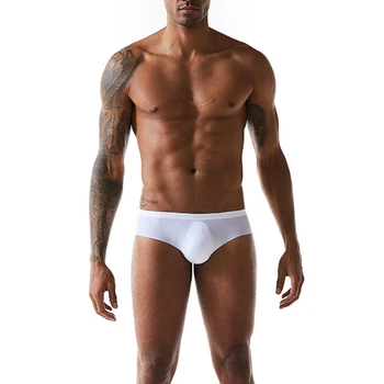 Мужские сексуальные пляжные шорты для плавания Nadar с низкой талией, Летние брендовые мужские плавательные трусы, купальники, Сплошная белая веревка, Желтое плавательное дно.