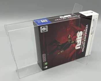 Прозрачная защитная коробка для коробок Sifu Collect Для PlayStation 5, игровая оболочка PS5, Прозрачная витрина