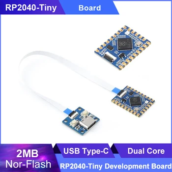 RP2040-Миниатюрная плата на базе официального двухъядерного процессора RP2040, дополнительная плата для разработки адаптера порта USB Type-c