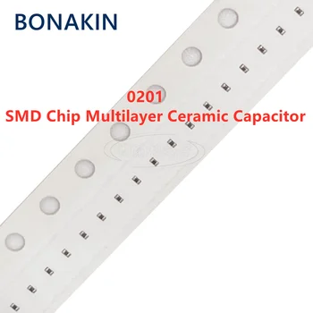 100ШТ 0201 1 МКФ 6,3 В 10 В 16 В 25 В 35 В ± 20% 105 М X5R SMD-чип многослойный керамический конденсатор