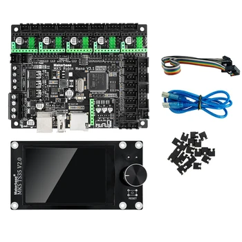 MKS Robin Nano V3.1 32bit 168 МГц Материнская плата контроллера TS35 Сенсорный Экран WIFI Модуль Robin Board Подходит для UART3 с двойной осью Z
