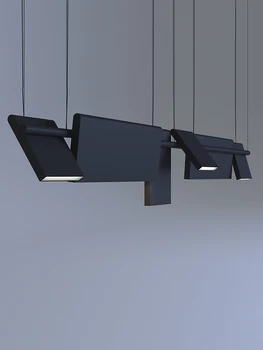 Постмодернистская светодиодная люстра для домашнего шоу-рума, новые художественные лампы, офисные светильники, островные подвесные светильники в скандинавском стиле для столовой