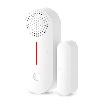 Wifi Дверная магнитная сигнализация Дверная и оконная сигнализация Дистанционная Изоляция дома Датчик звука и освещенности