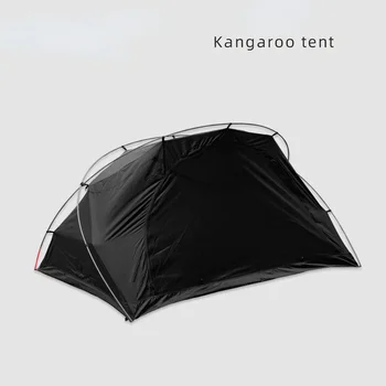 Палатка для сна на открытом воздухе для 2 человек Кемпинг Однослойная Москитная сетка Легкая Портативная Пляжная Велосипедная Походная палатка-кенгуру