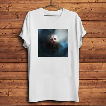 Крутая футболка God of War 2020 с изображением Кратоса, футболка для любителей игр, хипстерские топы