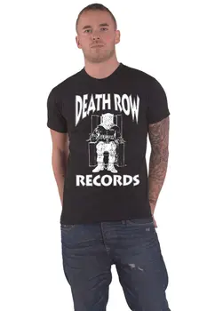 Футболка с логотипом Death Row Records, новая официальная мужская черная