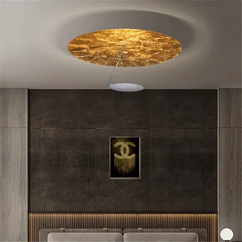 Потолочный светильник Smith Lederam постмодернистский креативный хромированный светильник для художественного освещения гостиной, ресторана отеля, кухни, дизайнерского освещения