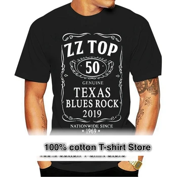Zz Top Texas Blues Rock, черная футболка La Grange Tres Hombres для фанатов, S-3Xl, футболка в стиле хип-хоп в стиле харадзюку