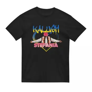 Подарочная футболка для влюбленных из оркестра Стефании Калуш, Хлопковая футболка с круглым вырезом и коротким рукавом Homme