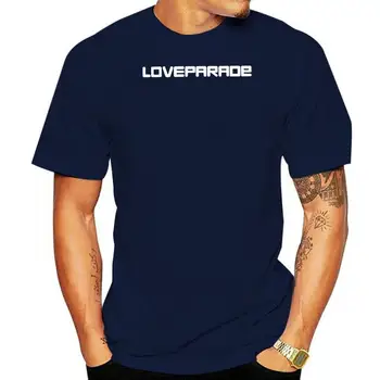 Модная горячая распродажа, футболка LOVEPARADE из 100% хлопка, Цвет черный, размер S-XXL (LP800), футболка