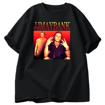 Футболки Outer Banks JJ Maybank, мужская футболка из хлопка оверсайз с коротким рукавом и круглым вырезом, Летняя уличная одежда, эстетичная одежда