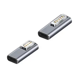 Новый магнитный адаптер USB PD Type C для быстрой зарядки USB C с разъемом на магните мощностью 60 Вт для Apple Magsafe 2 1 MacBook Pro