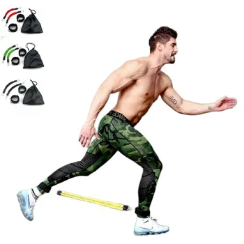 Силовые эспандеры для взрывных ног с ремешками на лодыжках Тренировка скорости и ловкости для бега Тхэквондо катания на коньках Фитнес-упражнения