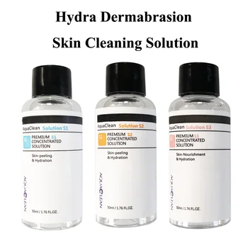 Aqua Clean Peeling Facial Solution S1 S2 S3 Сывороточная эссенция для Гидра-дермабразии, ухода за кожей, удаления черных точек и морщин