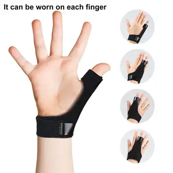 Бандаж для выпрямления пальцев полезен, не деформируется, комфорт при ношении У детей Шина для фиксации растяжения пальцев Спорт на открытом воздухе