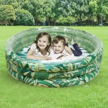 148-сантиметровый надувной бассейн, Портативный Крытый Открытый Детский бассейн, Утолщенный Летний Герметичный бассейн из ПВХ для сада и пляжа