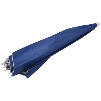 Эластичная лента диаметром 26 дюймов, Рыболовный головной убор, шляпа-зонтик, темно-синий