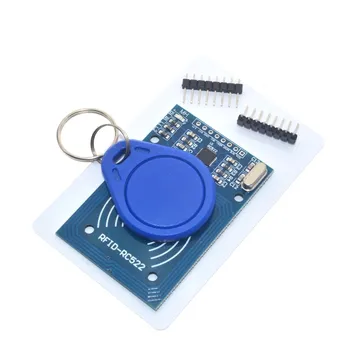 Комплекты RC522 S50 13,56 МГц 6-сантиметровый RFID-модуль с метками SPI для записи и чтения для arduino uno 2560