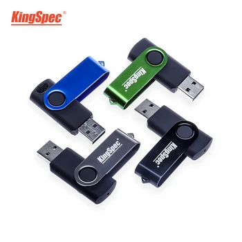 Kingspec USB флэш-накопитель 128 ГБ флэш-карта памяти 32 ГБ Флешка 64 ГБ USB-накопитель 16 гб USB 2.0 Memory stick 128 ГБ для ноутбука автомобиля