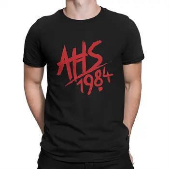 Мужская футболка с логотипом AHS 1984, футболка из ткани с коротким рукавом, Бейонсе, Юмор, Высококачественные подарки на День рождения