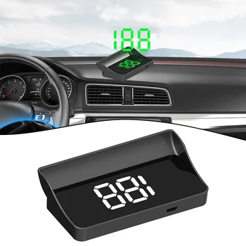 Автоматический HUD GPS Головной дисплей Одометр Универсальный проектор на лобовом стекле Дисплей Цифровой автомобильный спидометр Аксессуары