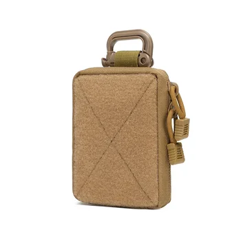 Сумка MOLLE, тактическая сумка EDC, сумка-органайзер для медицинских принадлежностей, военный кошелек, маленькая сумка, аксессуары для охоты на открытом воздухе, снаряжение