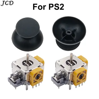 Металлический стержень JCD, 3D аналоговый сенсорный модуль для джойстика, замена для контроллера PS2 / Xbox 360, Крышки для джойстиков с маленькими отверстиями